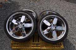 Хромированые диски разноширокие Estatus Style-SV R19. 8.5/9.5x19" 5x114.30 ET42/38