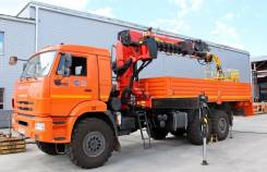Инман. Камаз 43118 с КМУ ИТ-200 буром и люлькой, 11 780 куб. см., 8 000 кг., 6x6
