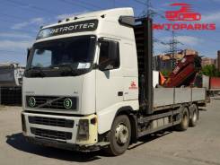 Volvo FH12. Бортовой грузовик Volvo fh truck с краном манипулятором HMF 2500, 12 780 куб. см., 6x2