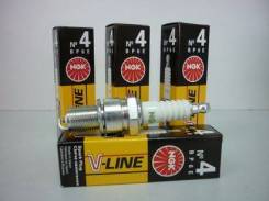 Свеча зажигания NGK V-Line 04 (BP6E) ВАЗ 2101-07, НИВА, Nissan (4шт)