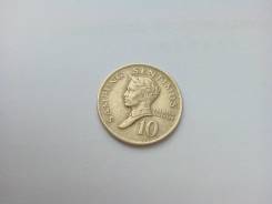 Филиппины 10 сентимо 1968 года. Francisco Baltasar