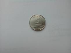 Индия. 5 рупий 2007 года