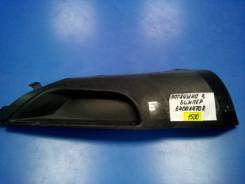 Накладка на бампер. Mitsubishi Outlander, CW4W, CW5W, CW6W, CW7W, CW8W Двигатели: 12HK, 13HK, 14HK, 15HK, 16HK, 17HK, 4B11, 4B12, 4HK, 4HN, 5HK, 6B31...