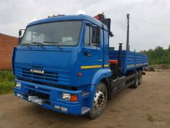 КамАЗ 65117. КамАЗ-65117 с КМУ, 10 850 куб. см., 12 000 кг.
