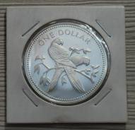 Белиз 1 доллар 1974 Серебро