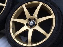 Летние колеса 215-45-18 + RAYS Versus SS7. 7.5x18" 5x100.00 ET52