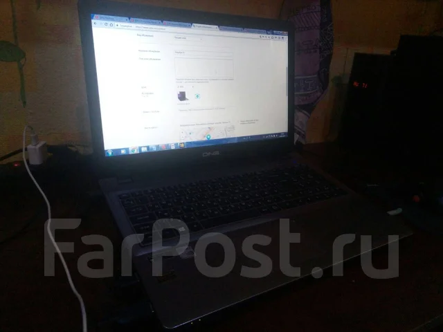 DNS. 15.6", 2,5����, ��� 8 ��, ���� 512���, WiFi: 1, Bluetooth: 1 ����