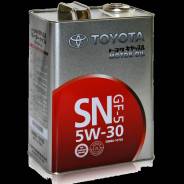 Toyota. Вязкость 5W-30, синтетическое