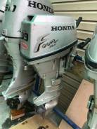 Honda. 9,90 л.с., 4-тактный, бензиновый, нога S (381 мм), 2008 год год