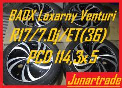 BADX Loxarny. 7.0x17", 5x114.30, ET36, ЦО 73,0 мм.
