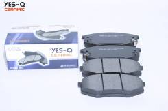 Колодка дискового тормоза перед. YES-Q Ceramic ESD7050