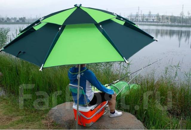 Зонт пляжный поворотный. Диаметр 2,2м, новый, в наличии. Цена: 1 950 .