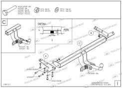 Фаркопы. Suzuki Grand Vitara, JT, TA44V, TA74V, TAA4V, TD44V, TD54, TDB4, TD_4, TE94 Suzuki Escudo, TDA4W, TD94W, TA74W, TDB4W, TD54W Двигатели: F9QB...