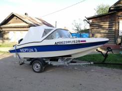 Продам Катер Нептун-3, 2013г. в. в Зее Нептун-3. 2013 год, длина 4,70 м., двигатель подвесной, 40,00 л.с., бензин