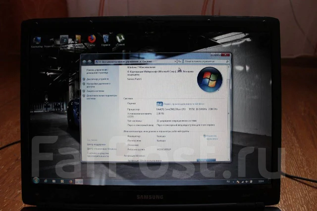 Samsung R510. 15.4", 2����, ��� 2048 ��, ���� 150���, WiFi: 1, Bluetooth: 1 ����