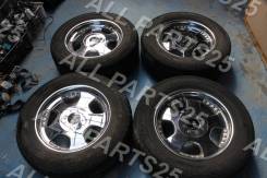 Диски хром WORK Euroline R18 с летней резиной. 8.0x18" 6x139.70 ET30