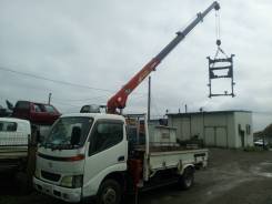 Hino Dutro. Грузовик с манипулятором xzu340, 5 300 куб. см., 3 000 кг.