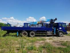Daewoo Novus. Продам кран-борт , 11 000 куб. см., 15 000 кг.