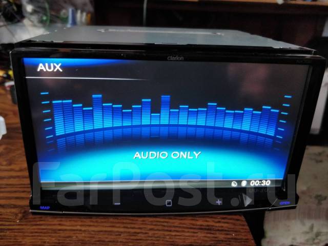 Магнитола clarion nx702 DVD USB MP3, 2 DIN — 178x100 мм, б/у, в наличии ...
