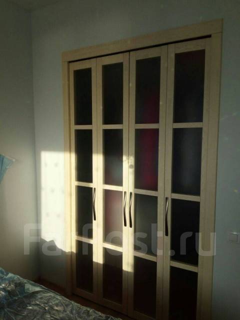 Складные двери в гардеробную комнату проем 1200-2000 мм, новый, под ...