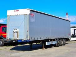Fliegl. Шторный полуприцеп SDS 350 2011 г/в, 28 695 кг.