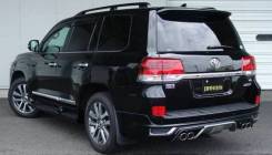 Накладка на бампер. Toyota Land Cruiser, GRJ200, J200, URJ200, URJ202, URJ202W, UZJ200, UZJ200W, VDJ200 Двигатели: 1URFE, 1VDFTV
