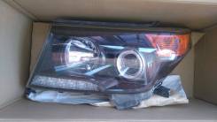 Фара. Toyota Land Cruiser, UZJ200W, J200, URJ202, VDJ200, URJ202W, GRJ200, URJ200, UZJ200 Двигатели: 2UZFE, 3URFE, 1URFE, 1VDFTV, 1GRFE
