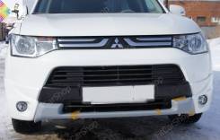 Накладка на бампер. Mitsubishi Outlander, GF2W, GF3W, GF4W, GF7W, GF8W, GG2W Двигатели: 4B11, 4B12, 4J11, 4J12, 4N14, 6B31