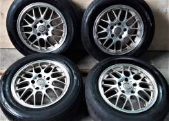 Bridgestone Ecopia EX20 195/65R15 + Литьё Erglanz 5x114.3. 6.5x15" 5x114.30 ET38