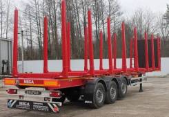 MEGA. Новый полуприцеп лесовоз Mega MNS 80 м3