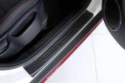 Накладка на порог. Kia Soul, PS Двигатели: D4FB, G4FD