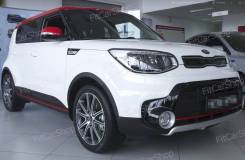 Арка колеса. Kia Soul