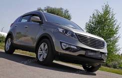 Решетка радиатора (4 поперечины) KIA Sportage 2010-2015 Киа Спортедж. Kia Sportage, SL Двигатели: D4FD, D4HA, G4FD, G4KD, G4KE, G4KH