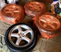 Продам комплект зимних колес от Mercedes-BENZ GL-450. 10.0x21" 5x112.00 ET37