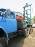 ЗИЛ 131. Буровая установка ЛБУ-50 на базе шасси , 6 000 куб. см., 4 500 кг.
