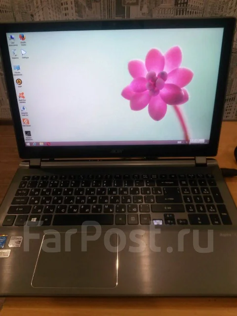 Acer Aspire V7. 15.6", 2,3����, ��� 8 ��, ���� 500���, WiFi: 1, Bluetooth: 1, ����������� �� 2��. ����