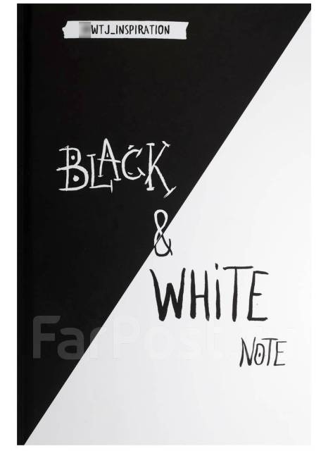 Блокнот черно-белый Offtop, А5, 64 листа (848151)