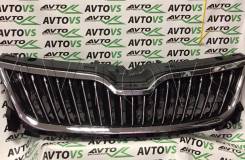 Решетка радиатора. Skoda Rapid, NH1, NH3 Двигатели: BLF, BLS, CAXA, CAXC, CAYA, CAYB, CAYC, CBZA, CBZB, CDEA, CFNA, CGGB, CGPA, CGPB, CGPC, CHYA, CHYB...