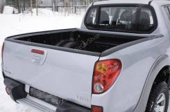 Накладки на боковые борта и задний борт Mitsubishi L200 2007-2013. Mitsubishi L200, KB4T Двигатель 4D56