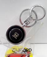 Брелок арт 0587 круглый с подсветкой HONDA*
