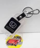 Брелок арт 0589 кожа+хром HONDA*