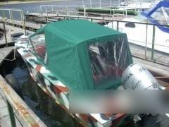 Пошив тента ходового для лодки «Прогресс»