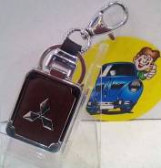 Брелок арт 0594 кожа MITSUBISHI прямоугольный*