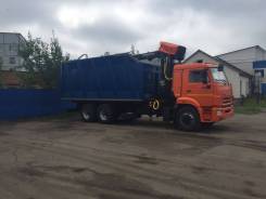 Майкопский машиностроительный завод Майман-110S. КМУ Ломовоз КамАЗ-65115-3094-50 (Евро-5), кузов 30 куб., Майман-110S