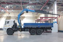 Инман ИМ 180. Камаз 43118 с КМУ Inman IM-180, 11 760 куб. см., 8 000 кг., 6x6