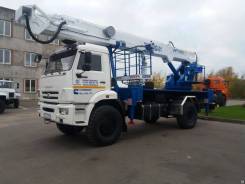 Випо-32. Автогидроподъемник ВИПО-32-01 шасси Камаз-5387 РЕАТ (4x4), 100 куб. см., 32,00 м.