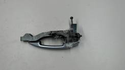 Ручка двери нaружная Citroen, C4 Grand Picasso 2006-2013, Минивэн, КПП робот, RHJ, Дизель, 2 л, HDI, перед., левая, серебристый, 2007