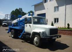 Випо-22. Автогидроподъемник ВИПО-22-01 на базе ГАЗ-33098, 4 750 куб. см., 22 м.