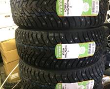 Nokian Hakkapeliitta 8. Зимние, шипованные, без износа, 4 шт