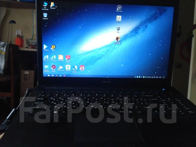 DEXP Achilles. 15.6", 3,2����, ��� 8 ��, ���� 500���, WiFi: 1, Bluetooth: 1, ����������� �� 3��. ����